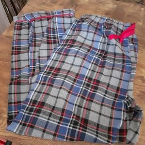 Bottoms out gal Flannel plaid pajama bottoms
